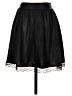 Charlotte Russe 100% Polyester Solid Black Formal Skirt Size S - photo 2