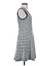 Assorted Brands Polka Dots Gray Casual Dress Size S - photo 4