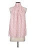 Joie 100% Polyester Pink Sleeveless Blouse Size S - photo 2