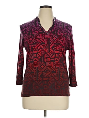 Ruby Rd. 3/4 Sleeve Blouse (view 1)