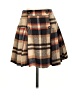 Kate Kasin Plaid Brown Casual Skirt Size S - photo 1