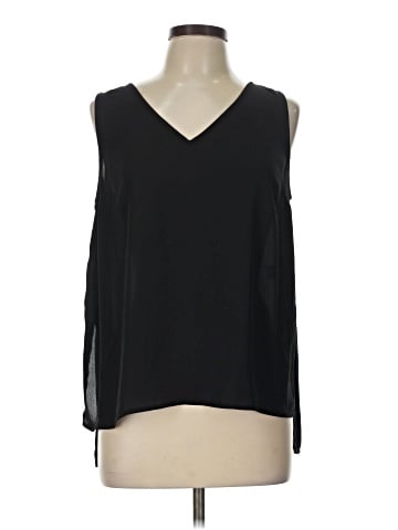 Kaari Blue Sleeveless Blouse (view 1)