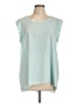 Everleigh Teal Sleeveless Blouse Size L - photo 1