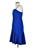 Milly Solid Blue Cocktail Dress Size 4 - photo 5