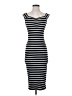 Derek Heart Stripes Black Casual Dress Size S - photo 1