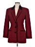 Talbots 100% Wool Burgundy Wool Blazer Size 6 - photo 1