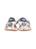 Jack Rogers 100% Leather Blue Sandals Size 8 1/2 - photo 2