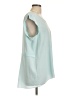 Everleigh Teal Sleeveless Blouse Size L - photo 4