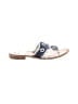 Jack Rogers 100% Leather Blue Sandals Size 8 1/2 - photo 1