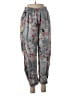 Zara Floral Gray Casual Pants Size S - photo 1