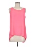 Express Outlet 100% Polyester Pink Sleeveless Blouse Size M - photo 1