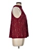 WAYF Burgundy Sleeveless Blouse Size L - photo 4