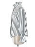 Koch 100% Polyester Stripes White Long Sleeve Blouse Size S - photo 5