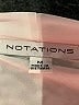 Notations Ivory Sleeveless Blouse Size M - photo 7
