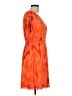 Old Navy Tie-dye Orange Cocktail Dress Size L - photo 4