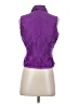 ICE 100% Silk Purple Sleeveless Silk Top Size S - photo 2