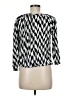 MICHAEL Michael Kors 100% Viscose Black 3/4 Sleeve Blouse Size M - photo 2