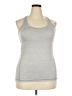 Icyzone Silver Active Tank Size XXL - photo 1