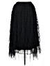 Unbranded 100% Polyester Black Formal Skirt Size 0XL - photo 2