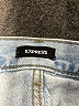 Express 100% Cotton Blue Denim Shorts Size 6 - photo 3