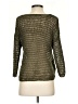Chico's Metallic Green Pullover Sweater Size S - photo 2