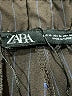Zara Stripes Black Dress Pants Size M - photo 7