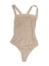 Privacy Please 100% Polyester Tan Bodysuit Size XS - photo 1