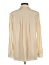 The Row 100% Silk Ivory Long Sleeve Silk Top Size 6 - photo 2
