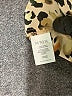CAbi 100% Polyester Animal Print Brown Tan Short Sleeve Polo Size M - photo 5