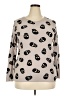 Torrid Polka Dots Gray Pullover Sweater Size 2X Plus (2) - photo 1
