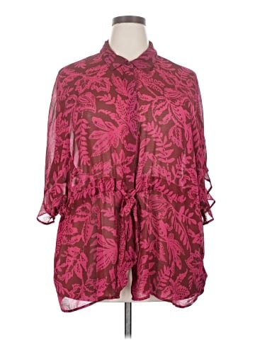 Torrid 3/4 Sleeve Blouse (view 1)