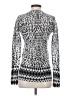 Rebecca Taylor Animal Print Silver Pullover Sweater Size XS - photo 2