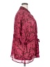 Torrid 100% Polyester Burgundy 3/4 Sleeve Blouse Size 2X Plus (2) - photo 4