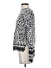 Rebecca Taylor Animal Print Silver Pullover Sweater Size XS - photo 5