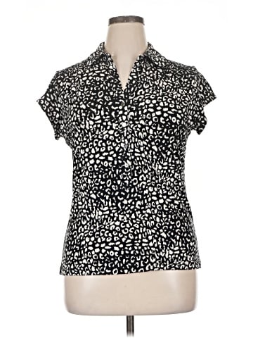 Alfani Short Sleeve Blouse (view 1)