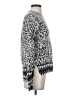 Rebecca Taylor Animal Print Silver Pullover Sweater Size XS - photo 4