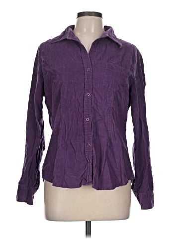 New York & Company Long Sleeve Button-Down Shirt (view 1)