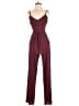 WAYF Solid Burgundy Jumpsuit Size S - photo 1