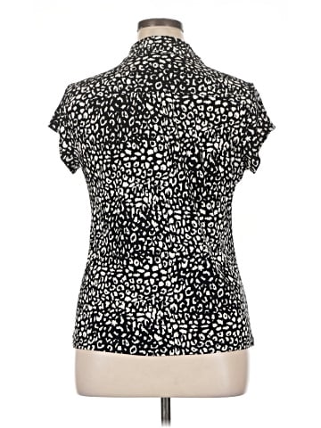 Alfani Short Sleeve Blouse (view 2)
