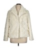 Halogen 100% Polyester Argyle Ivory Faux Fur Jacket Size XL - photo 1