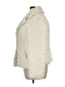 Halogen 100% Polyester Argyle Ivory Faux Fur Jacket Size XL - photo 5