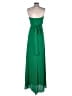 BCBGMAXAZRIA 100% Polyester Green Cocktail Dress Size 8 - photo 2