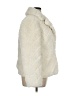 Halogen 100% Polyester Argyle Ivory Faux Fur Jacket Size XL - photo 4
