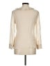 Chico's Ivory Long Sleeve Blouse Size Med (1) - photo 2