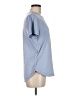 Eddie Bauer 100% Polyester Blue Short Sleeve Top Size M - photo 4