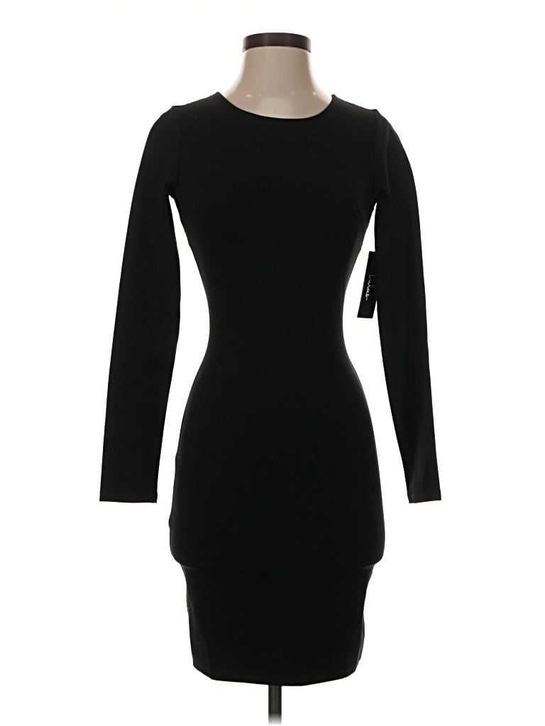 Pre-owned Lulus Cocktail Dress In Black