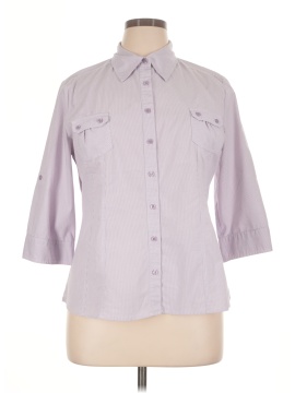 Apt. 9 3/4 Sleeve Button-Down Shirt (view 1)