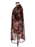 Maurices 100% Polyester Burgundy Kimono Size L - photo 5