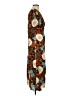 Rhode 100% Viscose Print Brown Casual Dress Size 2 - photo 4