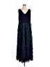 Xscape Blue Cocktail Dress Size 16 - photo 1